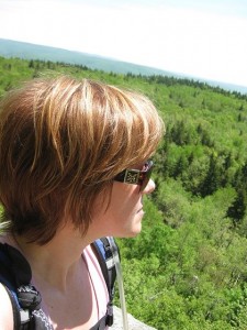 Sitting on Mt. Greylock